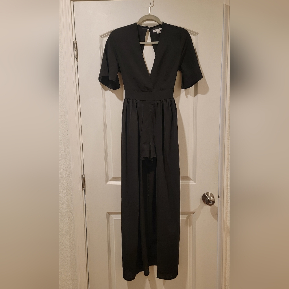 FAVLUX Black Maxi Dress